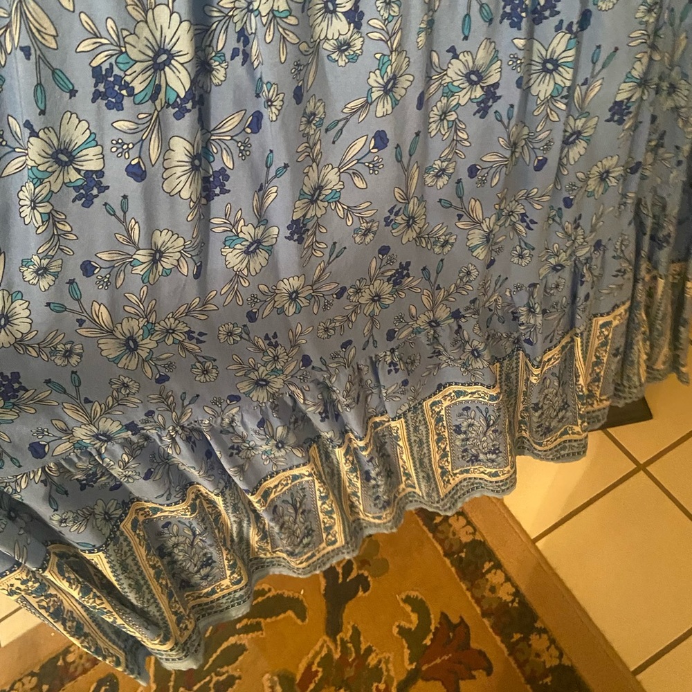 Bridgerton Vibes CottageCore Blue Dream Dress - Picture 5 of 5